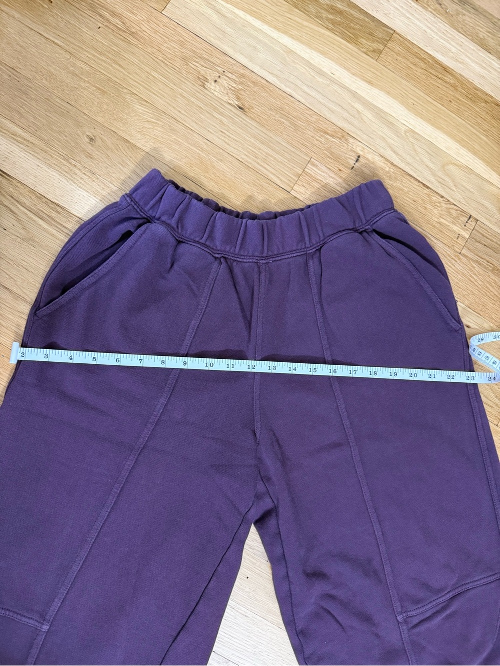 aerie Deep Purple Snap-Front Sweatshirt & sweatpant - Picture 5 of 7